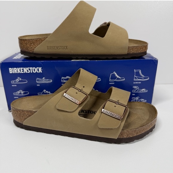 BIRKENSTOCK Arizona in Tabacco Leather (NIB/39) - Picture 2 of 7
